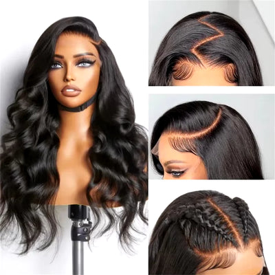 Body Wave Lace Front Wigs Human Hair 13X4 HD Lace Frontal Wigs Human Hair Glueless Wigs 180% Density Brazilian Virgin Human Hair